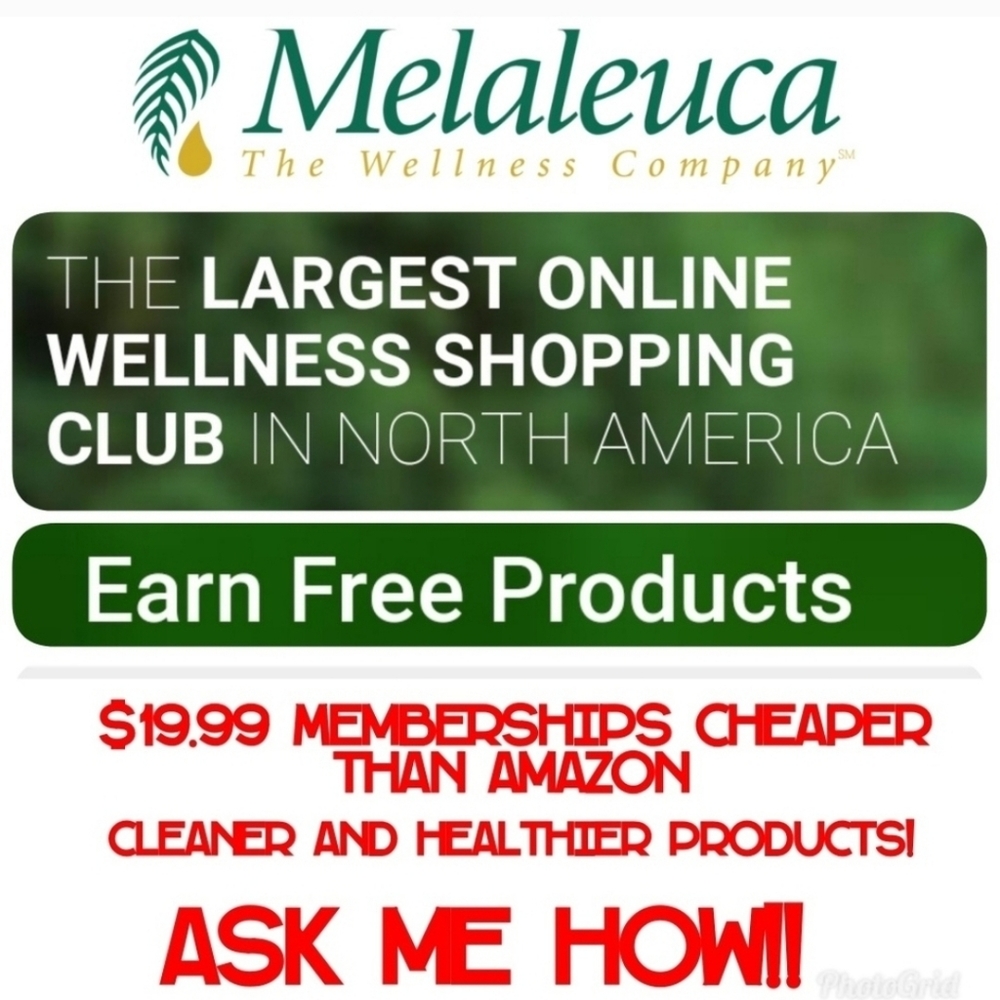 Membership to Melaleuca.. wellness company